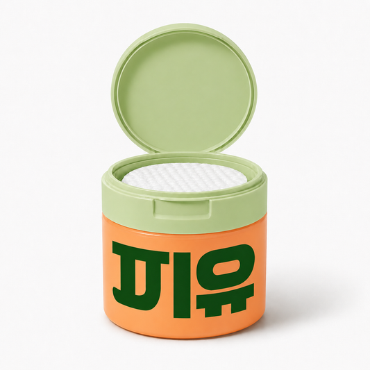 Disques exfoliants nettoyants en coton